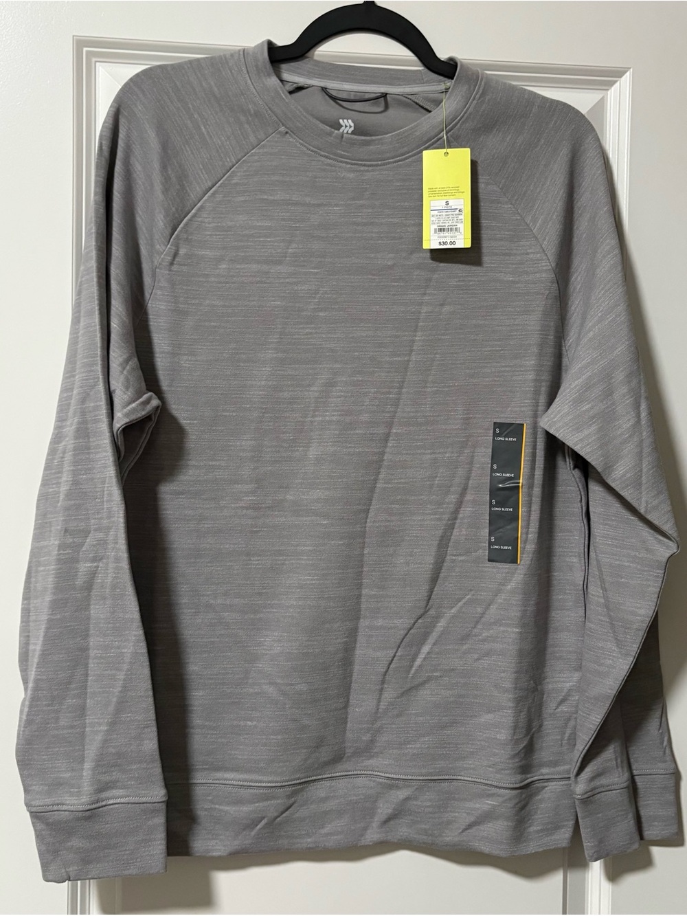 all in motion Men's Crewneck Sweater in Light Gray